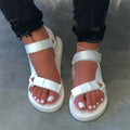 2023 New Women Summer Soft Slip Sandals Woman Buckle Strap Foam Sole Durable Sandals Ladies Outdoor Casual Beach Shoes