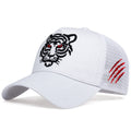 New Cotton Black Tiger Embroidery Baseball Cap Men Women Hip Hop Hat Summer Leisure Trucker Caps Unisex Snapback Hats Gorras