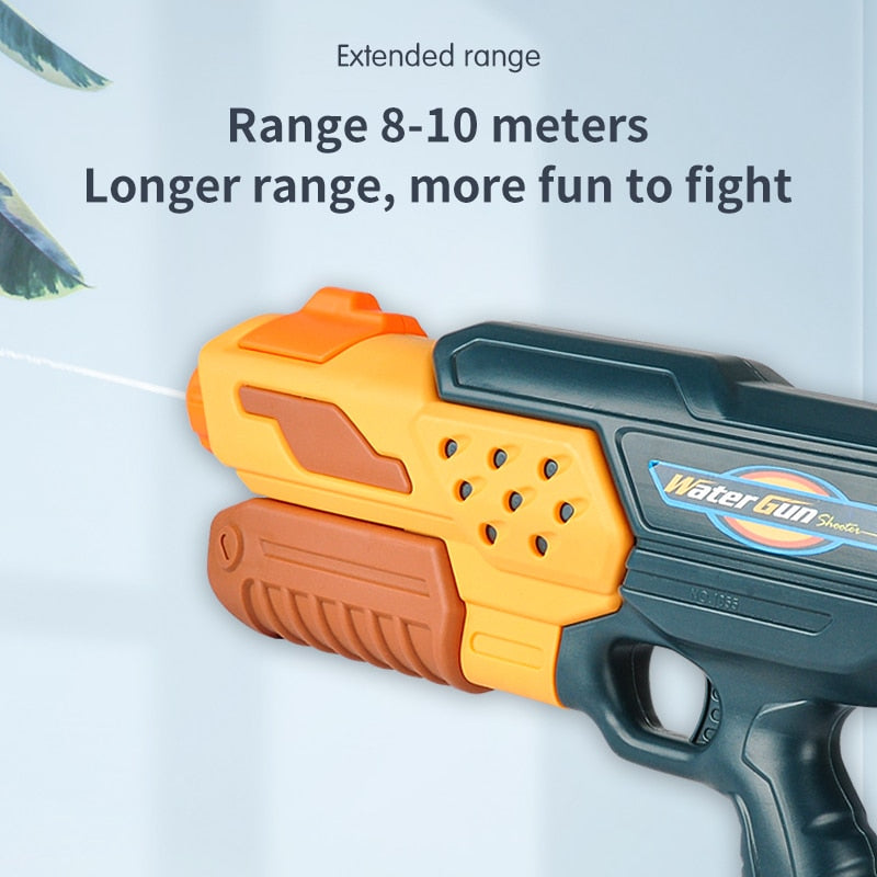 Long Range Soaker Squirt Gun for Summer Fun