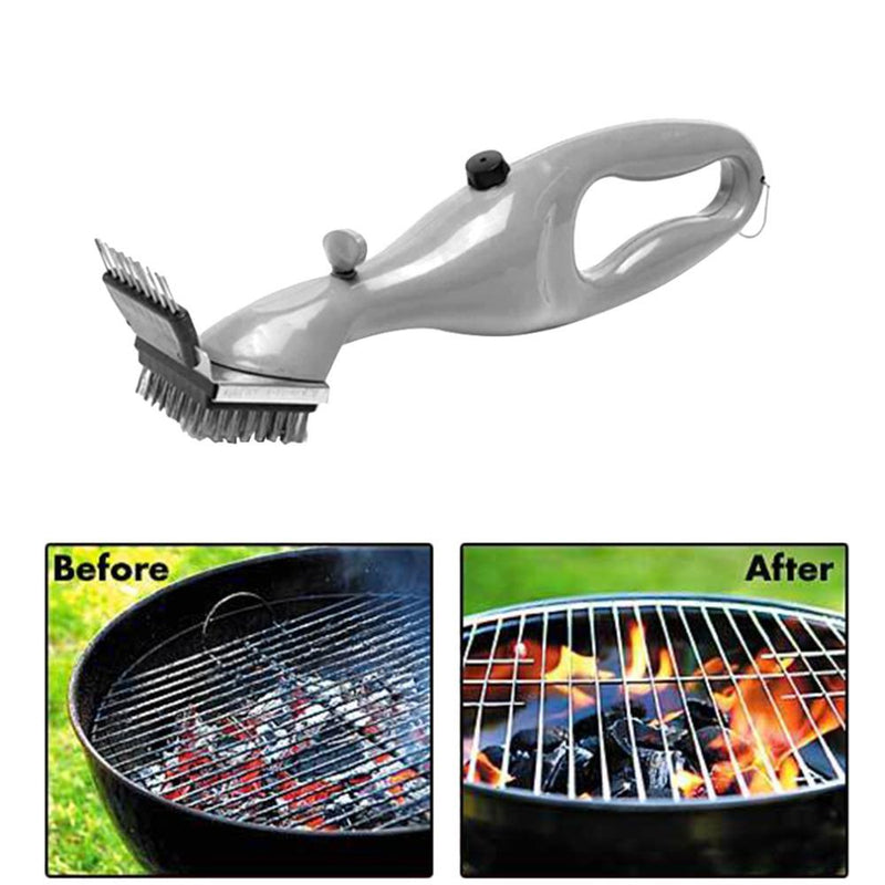 Effortlessly Clean Your Grill with our Stainless Steel BBQ Cleaning Brush