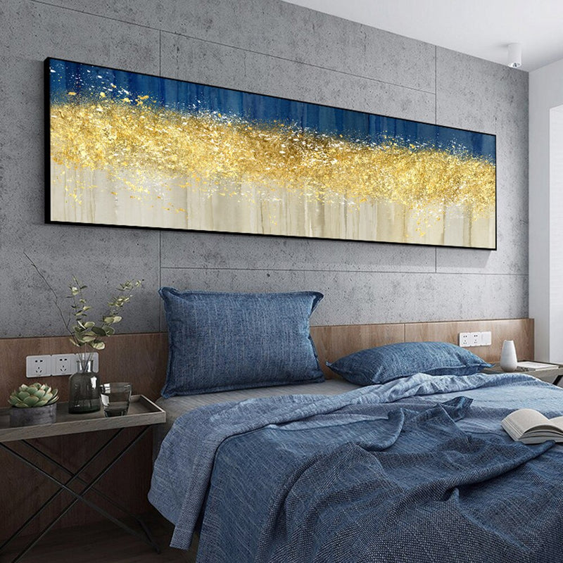 Large Abstract Poster Different Colors Flowers Wall Art Canvas Oil Painting Color Bird Modern For Living Home Room Decor Picture