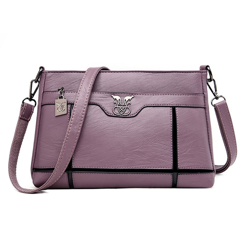 New Female High Quality Crossbody Bag Soft Pu Leather Luxury Handbags Women Bags Designer Ladies Fashion Shoulder Bags for Women
