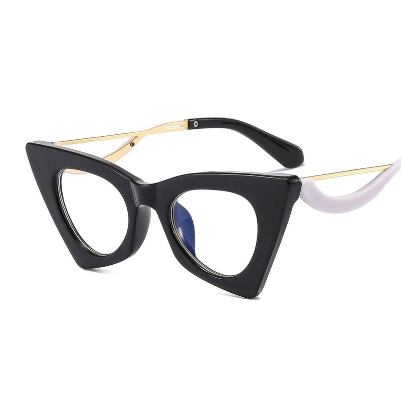 Fashion Cat Eye Womans Optical Glasses With Lens Small Frames Women Transparent Glasses  Eyeglasses Frames