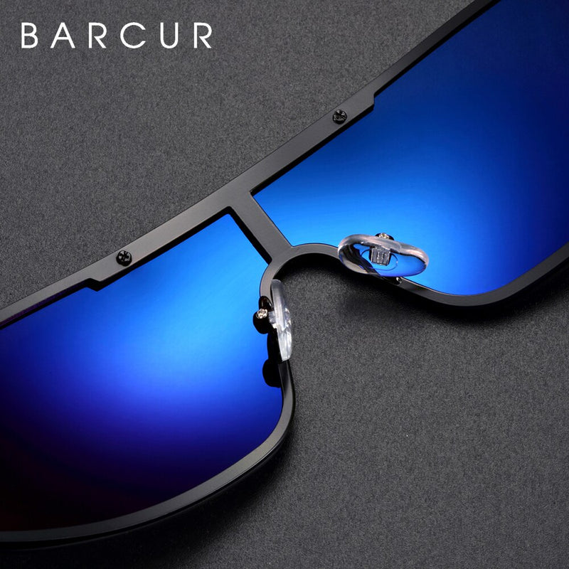 BARCUR Sport Men Polarized Sunglasses Pilot Sun Glasses UV400 Oculos De Sol