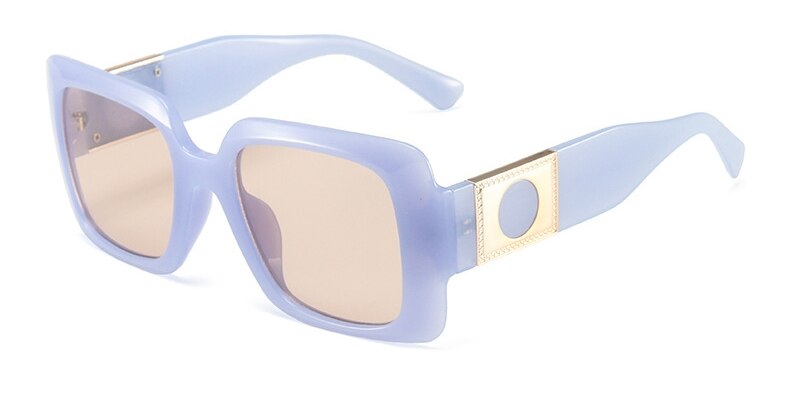 Brand Square Sunglasses New Trends Big Frame Summer Shades Vintage Rectangle Sunglasses Female Eyeglasses Driver Goggles UV400