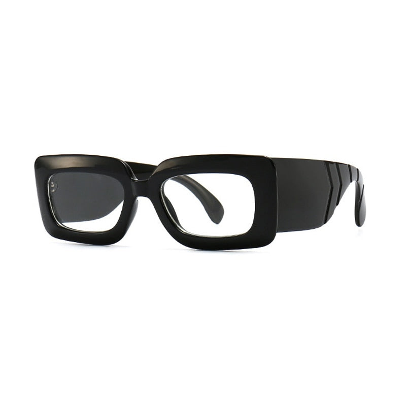 RUOBO Brand Designer Small Rectangle Pythons Grain Sunglasses For Women&