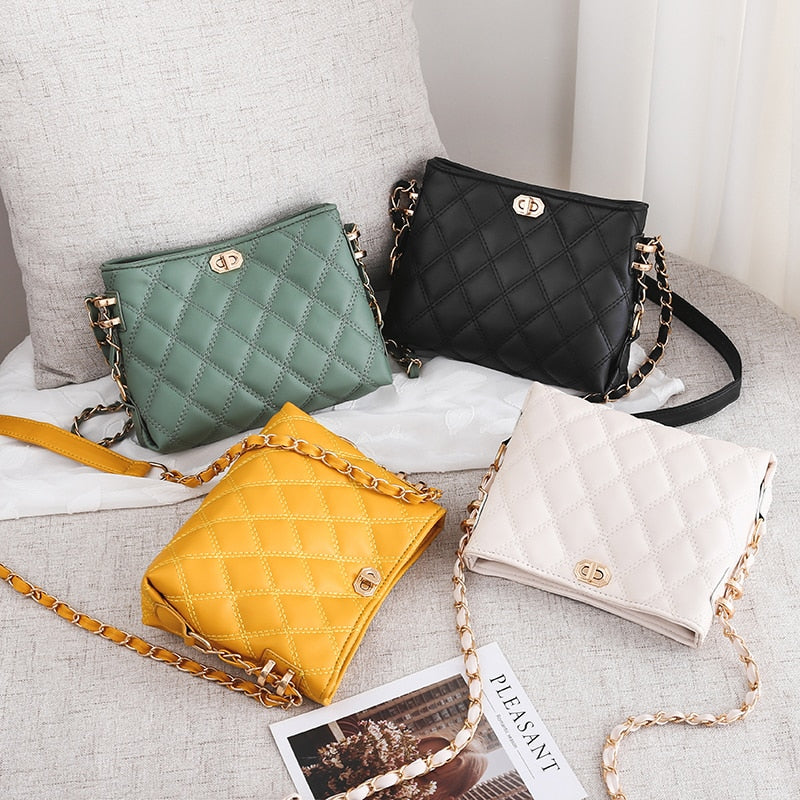 2021 New Crossbody Bags for Women Fashion Shoulder Bag Small Designer Ladies Handbags Chain Strap Hand Bags