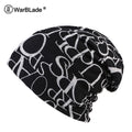 Korean Women Spring Autumn Winter Warm Cover Headgear Beanies Winter Scarf Knitted Hat Hip-hot Skullies Girls Gorros