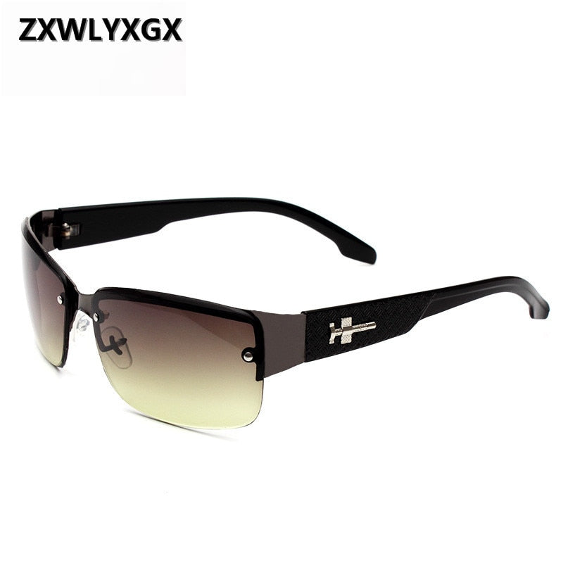 ZXWLYXGX Vintage Classic Sunglasses Men Brand  New Driving Goggles Sunglasses Oculos De Sol Masculino