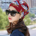 Korean Women Spring Autumn Winter Warm Cover Headgear Beanies Winter Scarf Knitted Hat Hip-hot Skullies Girls Gorros