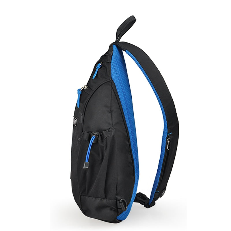 Mixi 2021 Fashion Backpack for Men One Shoulder Chest Bag Male Messenger Boys College School Bag Travel Causal Black 17 19 inch