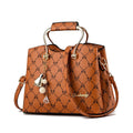 2019 Fashion Women&#39;s shoulder bag PU leather totes purses Female leather messenger crossbody bags Ladies handbags