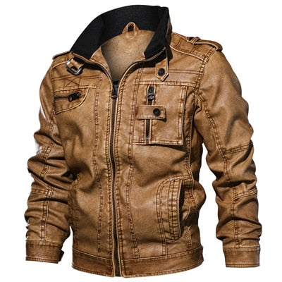 DIMUSI Men Autumn Winter PU Leather Jacket Motorcycle Leather Jackets Male Business casual Coats Brand clothing 5XL,TA132