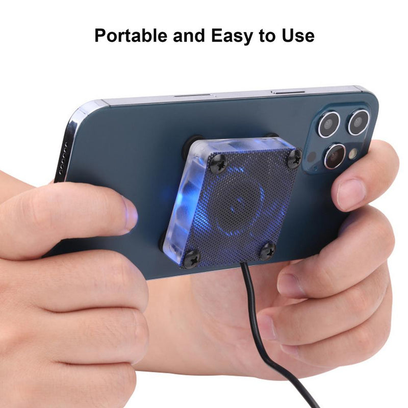 Universal Mobile Phone USB Game Cooler System Cooling Fan Gamepad Holder Stand Radiator For Iphone Xiaomi Huawei Samsung Phone