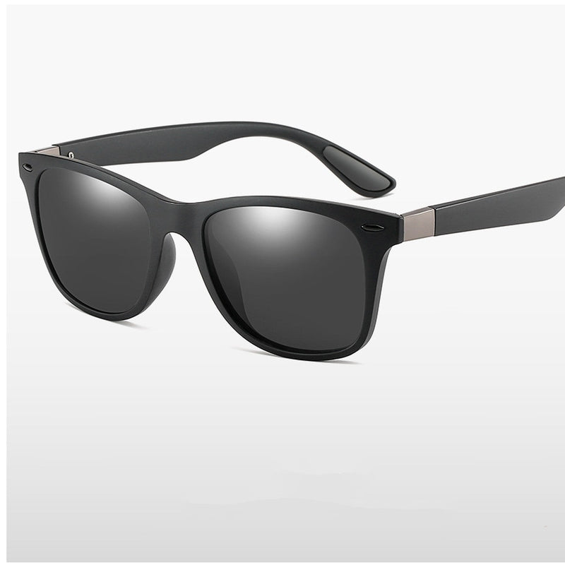 ZXWLYXGX Classic Polarized Sunglasses Men Women Brand Design Driving Square Frame Sun Glasses Male Goggle UV400 Gafas De Sol