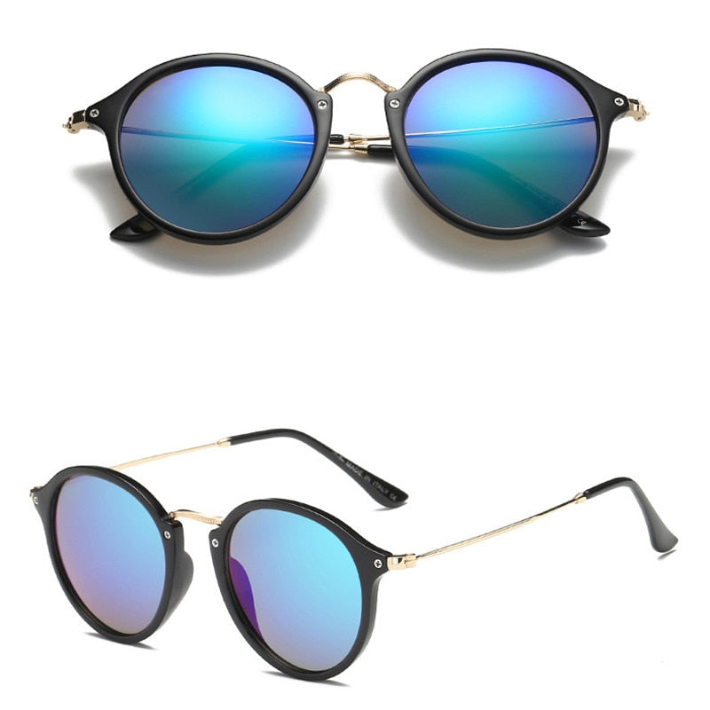 RBROVO Fashion Round Sunglasses Women Designer Sunglasses Women 2021 High Quality Sunglasses For Women/Men Vintage Oculos De Sol