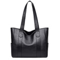 Women Leather Handbags Women&#39;s PU Tote Bag Large Capacity Female Shoulder Bags Solid Casual Women Bags Bolsas Femininas