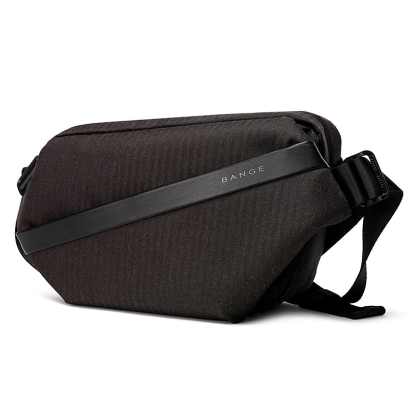 BANGE 2022 New Men Shoulder Bag Casual Messenger Bags Waterproof Male Waist Pack Short Travel Crossbody Bag Fit 9.7 Inch iPad
