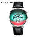 2020 New Top Luxury Fashion Brand  Watch Men Color Bright Glass Chronograph Men&#39;s Stainless Steel Business Clock Men Wrist Watch