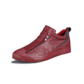 ARTEMISIA Autumn Men&#39;s Trendy Sneakers Leather Soft Sole Men Shoes Size 38-44
