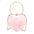 Niche Design Heart-shaped Handbag With Personality Women&#39;s Bag 2022 Trend Casual One Shoulder Crossbody Bag Chain Bags For Women