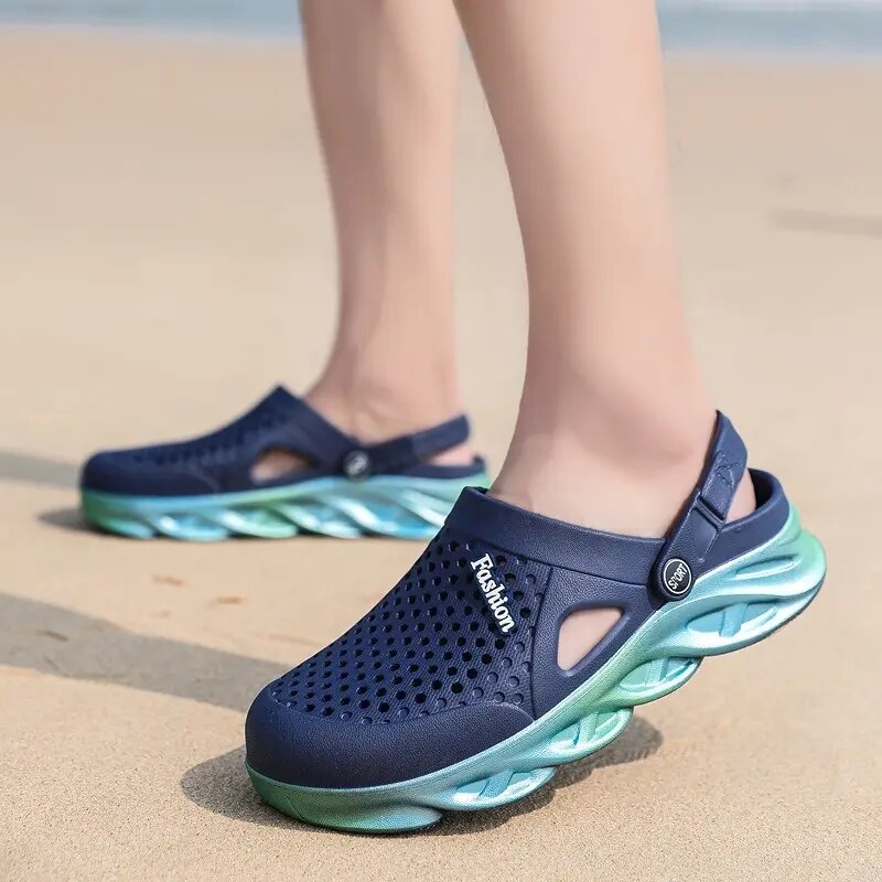Women Men Fashion Slippers Beach Eva Sole Slide Sandals Leisure Men Ladies Indoor Bathroom Anti-slip Shoes