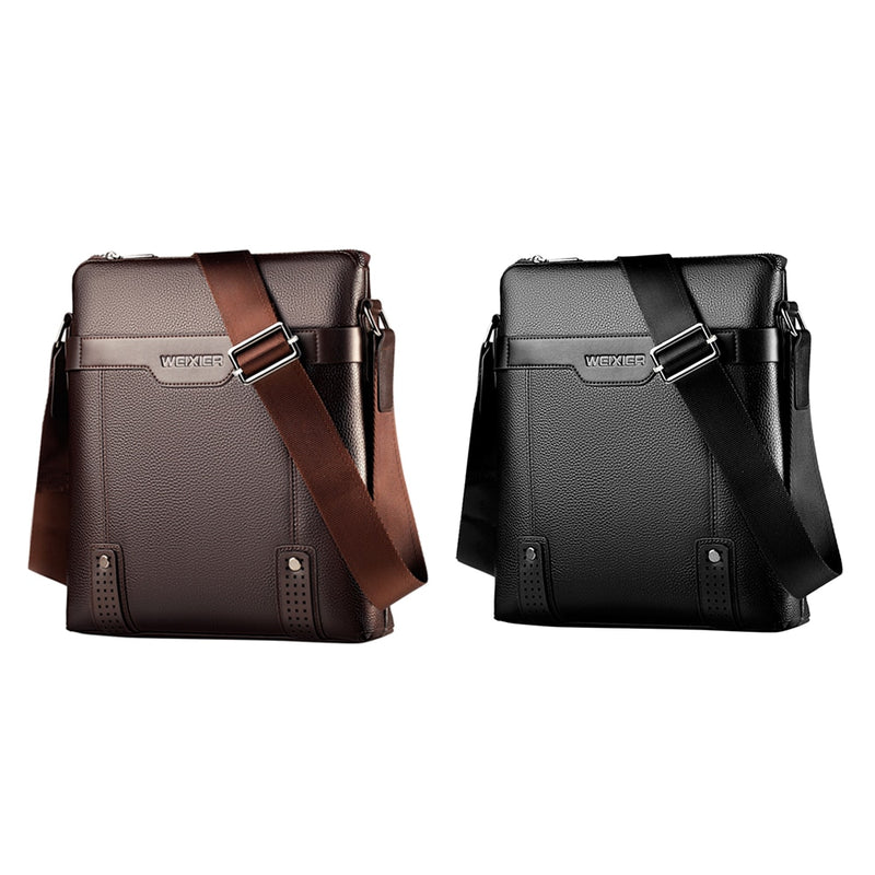 2022 Luxury Brand Messenger Bag Men Leather Crossbody Bag For Men Vintage Shoulder Bag Male Business Casual Office Work Side Bag