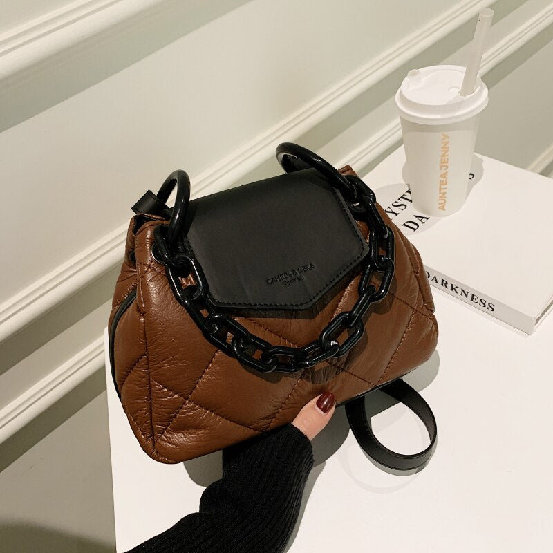 Soft PU Leather Shoulder Crossbody Bag Trend Fashion Luxury Women Brand Handbags 2022 New Fashion Hand Bag for Ladies