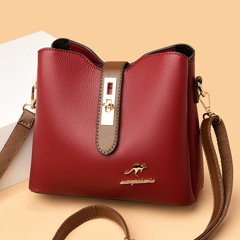 High Quality Genuine Ladies Purses and Handbags Luxury Leather Handbags Women Bags Designer Shoulder Hand Bags For Women 2022