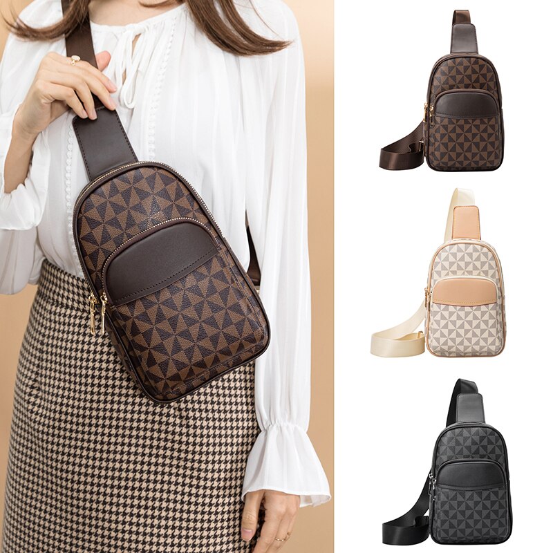 Luxury Brand Belt Bag Women Leather Waist Pack Fashion Men Bags Girl Large Capacity Shoulder Chest Designer Bag Woman Bag
