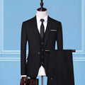 Formal Business Wedding 3 Pieces Suit Set / Male 2022 Blazers Jacket Pants Vest Trousers Dress Waistcoat