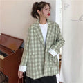 Floral Print Loose Colorful Blazer Jacket for Women Coats Long Sleeve Casual Office Lady Streetwear Elegant Fashion 2022 Spring
