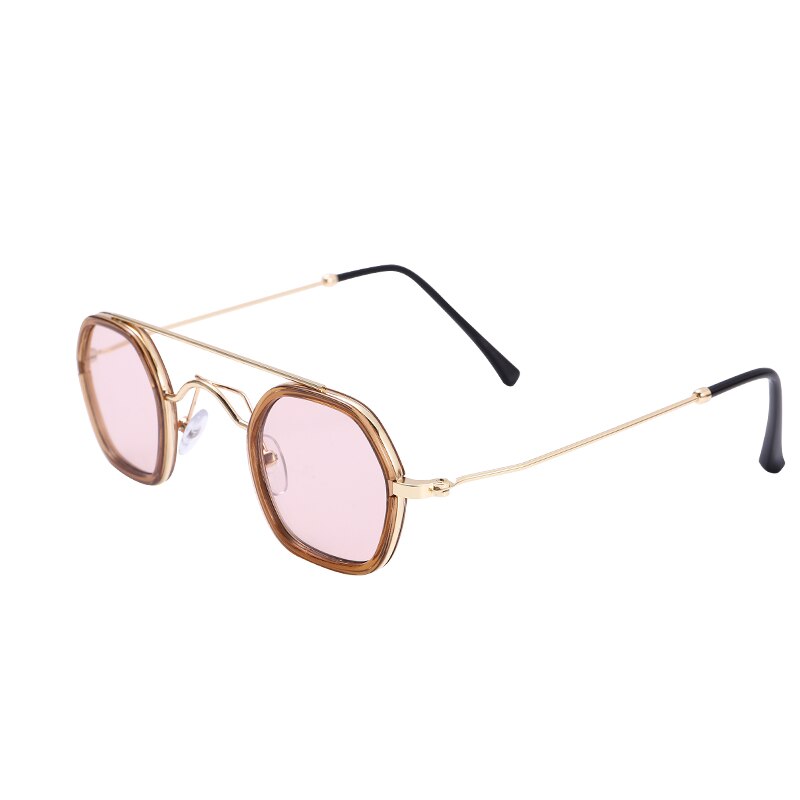 Punk Square Sunglasses New Women Retro Hip Hop Sun Glasses for Men Small Square Eyeglasses Trends Shades Glasses Da Sole Donna