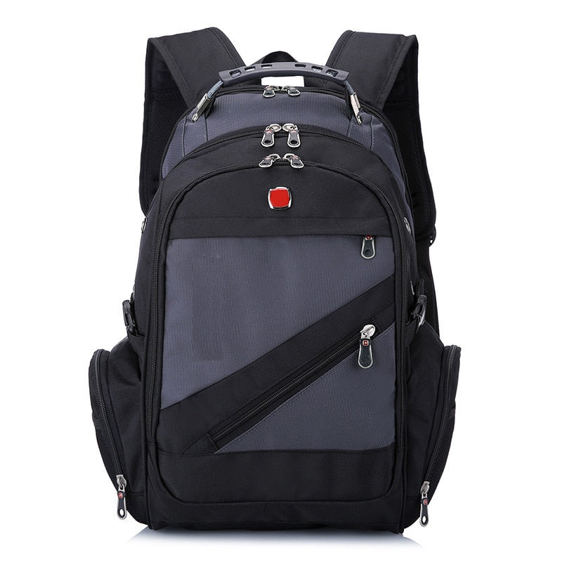 Multifunctional USB Charging Waterproof Backpack Luxury Academy School Bags Computer Travel Backpacks 17 Inch Laptop Bag For Men