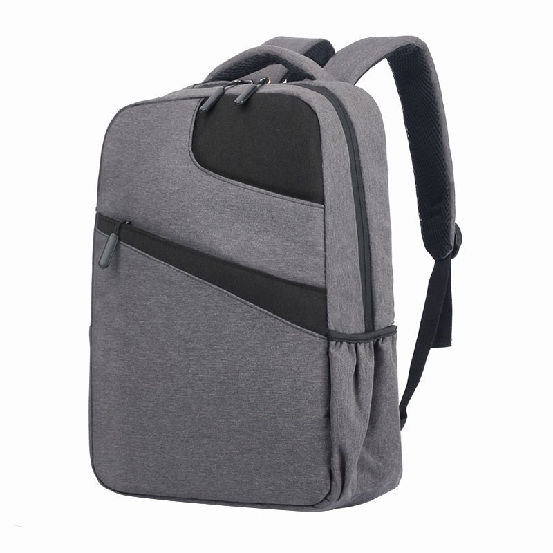 New Business Backpack Men USB Charging Design Business Men Backpack Travel Backpack Men Patchwork Nylon Bag Laptop Backpack Men
