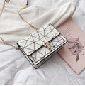 Women Shoulder Bags 2022 Summer New Korean Version of The Messenger Bag Handbag Chain Wild Crack Printing Wild Shoulder Bag