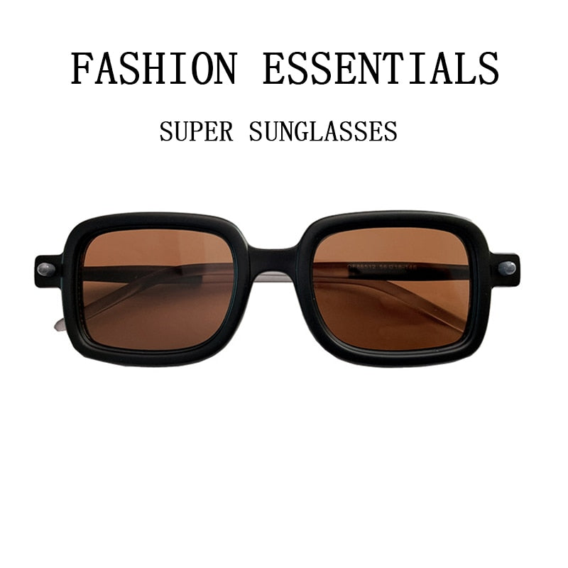 Square Sunglasses For Men Luxury Sunglasses Women Punk Fashion Glasses Retro Sonnenbrille Dropshipping Vasos Decorativos Lentes