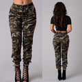 2019 Newest Fashion Women Military Army Style Pocket Leggings Camouflage Camo Casual Hot Sale Pants