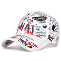2019 new Fashion Graffiti printing Baseball Cap Outdoor cotton Shade Hat men women Summer Caps adjustable Leisure hats