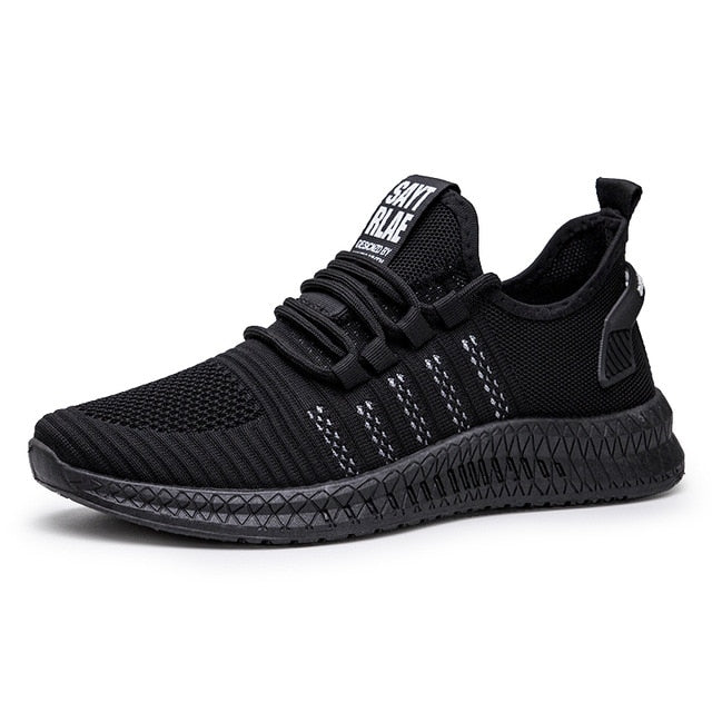Fashion Sneakers Lightweight Men Casual Shoes Breathable Male Footwear Lace Up Walking Shoe