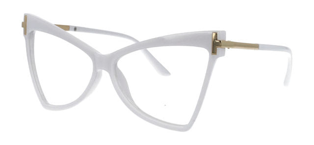 51039 Sexy Cat Eye Anti Blue Light Optical Glasses Frames Oversized Men Women Fashion Computer Eyeglasses