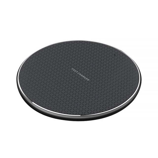 Qi Wireless Charger 10W Fast Charging Pad For iPhone 12 Mini 11 Pro Max Wireless Induction Fast Charging Dock For Samsung Xiaomi