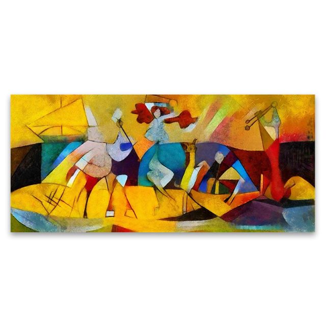 DDHH Abstract Wall Art Pictures For Living Room Modern Home Decor Famous Artworks By Picasso HD Canvas Oil Painting Print