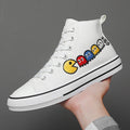 PARZIVAL Classic Canvas Shoes Cheap Men Women Vulcanized Shoes Low High Upper Casual Shoes Childrens Cartoon Shoes Sneakers
