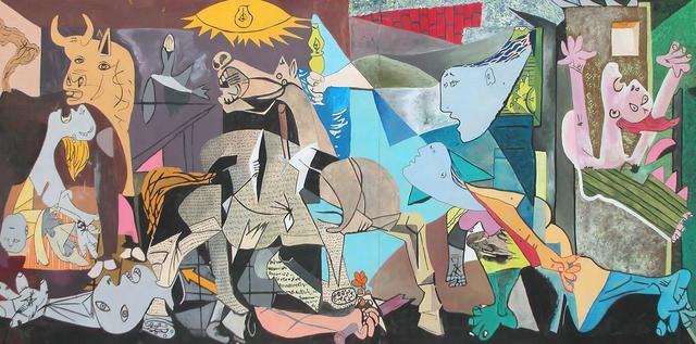 Famous Picasso Guernica Canvas Painting Cuadros Modern Abstract Poster And Prints Wall Art Decoration Home Room Decor Pictures