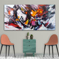Modern Abstract Art Handmade Oil Painting Canvas Painting Posters Colorful Print Wall Pictures For Living Room Home Decor