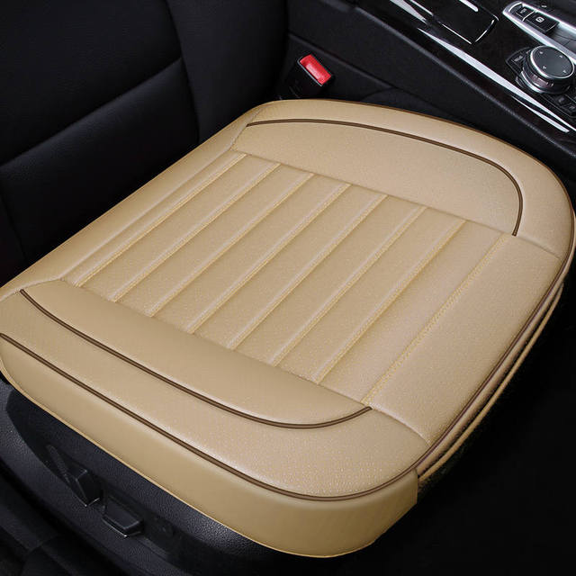 Car Seat Premium Leather Car Seat With Buckwheat Cultivation Seasons Driver Seat Cover For All Sedan